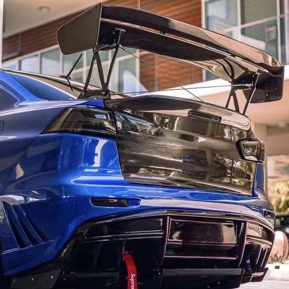 High Quality Automotive Carbon Fiber Tail Spoiler Suitable for GT86 EVO E90E92E60 G80G35M3M4 Mustang GTR  Racing Car